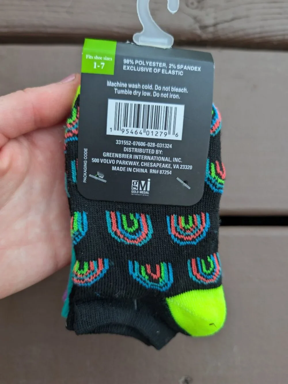 NEW 3PK Beverly Hills Polo Club Girls Low Cut Socks Size 1-7 Butterflies Rainbow